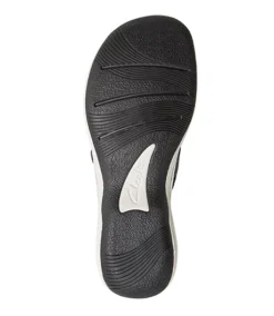Clarks Women's Breeze Sea Thong Sandals - Black