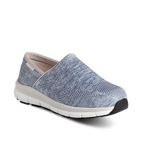 Women's Comfort Flex" NST Healthcare Pro Slip Resistant Slip On Shoes - Grey/White 3 Women's Comfort Flex" NST Healthcare Pro Slip Resistant Slip On Shoes - Grey/White
