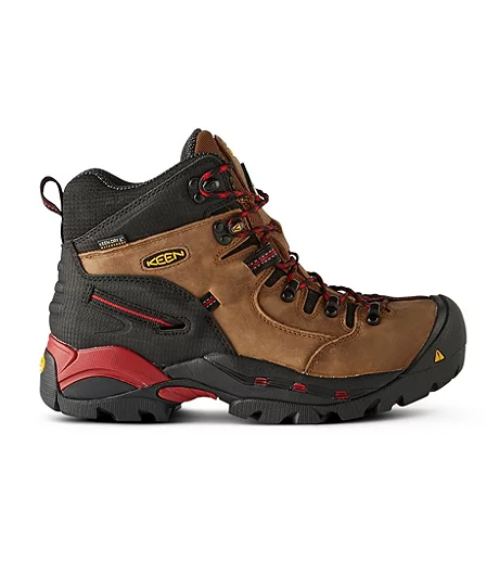 Men's Hamilton Composite Toe Composite Plate Waterproof Hiker Safety Boots - Brown 3 Men's Hamilton Composite Toe Composite Plate Waterproof Hiker Safety Boots - Brown
