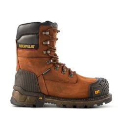 Men's Excavator XL 8 Inch Composite Toe Composite Plate Work Boots - Dark Brown
