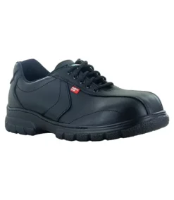 Women's Maddy Steel Toe Composite Plate Leather Lace Up Work Shoes -Clothing Store 213349 492049 PROD 1 BLACK