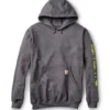 Carhartt Men's Midweight Hooded Logo Sleeve Sweatshirt