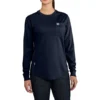 Carhartt Women's Flame Resistant Long Sleeve Crewneck Cotton Work T Shirt -Clothing Store 228958 102685 410 PROD 1 DRKNVY