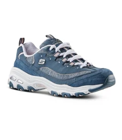 Skechers Women's D-Lites Me Time Air Cooled Memory Foam Insole Sneakers - Slate