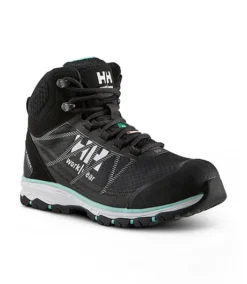 Women's Aluminum Toe Composite Plate Mid Cut Safety Hiker Boots - Black/Aqua 8 Women's Aluminum Toe Composite Plate Mid Cut Safety Hiker Boots - Black/Aqua -Clothing Store 237380 HHS191010W PROD 1 BLKAQU
