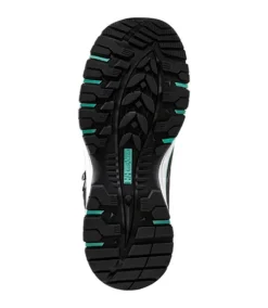 Women's Aluminum Toe Composite Plate Mid Cut Safety Hiker Boots - Black/Aqua 9 Women's Aluminum Toe Composite Plate Mid Cut Safety Hiker Boots - Black/Aqua -Clothing Store 237380 HHS191010W PROD 4 BLKAQU