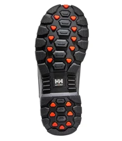 Men's 6 Inch Composite Toe Composite Plate Waterproof Work Boots - Black/Orange