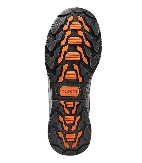 Men's Steel Toe Steel Plate Low-Cut Safety Hiking Shoe - Black/Grey 3 Men's Steel Toe Steel Plate Low-Cut Safety Hiking Shoe - Black/Grey