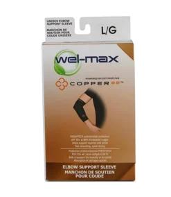 Copper 88 Elbow Support Sleeve 7 Copper 88 Elbow Support Sleeve -Clothing Store 258902 6CTLWMASCP802 PROD 1 BLKCPR