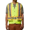 Men's VizLite DT Class 2 300D Surveyor's Vest -Clothing Store 259762 1AAFDK VLVU02 PROD 1 LIME