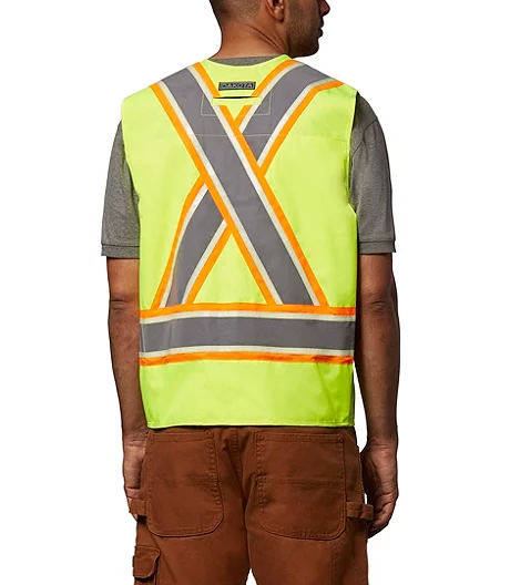 Men's VizLite DT Class 2 300D Surveyor's Vest 5 Men's VizLite DT Class 2 300D Surveyor's Vest - Image 3