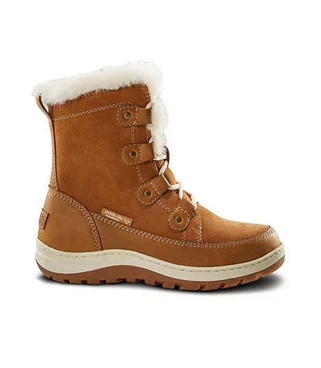 Women's Ella IceFX Waterproof Hyper Dri 3 Leather Winter Boots - Brown 6 Women's Ella IceFX Waterproof Hyper Dri 3 Leather Winter Boots - Brown - Image 4