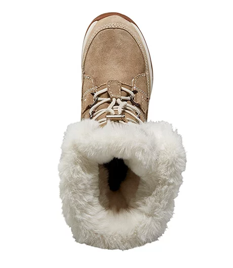 Women's Ice Queen IceFX T-Max Insulated Waterproof Leather Winter Boots - Taupe 3 Women's Ice Queen IceFX T-Max Insulated Waterproof Leather Winter Boots - Taupe