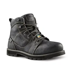 Women's Seattle 6 Inch Aluminum Toe Composite Plate Waterproof Work Boots - Black -Clothing Store 266021 1022104 PROD 1 BLACK