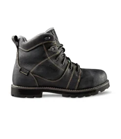 Women's Seattle 6 Inch Aluminum Toe Composite Plate Waterproof Work Boots - Black -Clothing Store 266021 1022104 PROD 2 BLACK