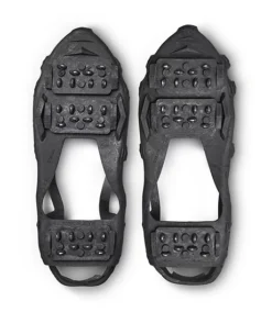 Unisex Stabilizers Lite Cleats Flexible Rubber Snow And Ice Grips - Black