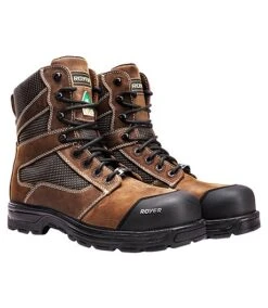 Men's 8 Inch Compososite Toe Composite Plate Work Boots Brown - ONLINE ONLY -Clothing Store 285890 5720GT PROD 2 BROWN
