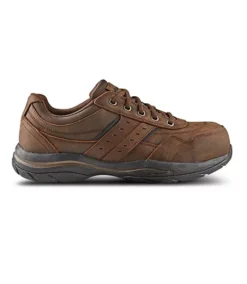 Men's Steel Toe Composite Plate Slip Resistant Work Shoes - Brown -Clothing Store 292497 99999110 PROD 2 BROWN
