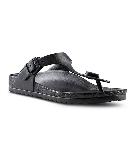 Women's Mara Flip-Flop Sandals - Black 6 Women's Mara Flip-Flop Sandals - Black - Image 4