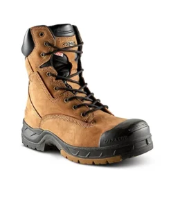 Men's Steel Toe Composite Plate Quad Comfort Leather 8 Inch Work Boots - Tan 8 Men's Steel Toe Composite Plate Quad Comfort Leather 8 Inch Work Boots - Tan -Clothing Store 29739 5ANADK2 8006 PROD 1 TAN