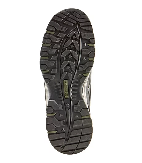 Men's Aluminum Toe Composite Plate Waterproof Safety Hikers - Black/Green 5 Men's Aluminum Toe Composite Plate Waterproof Safety Hikers - Black/Green - Image 3