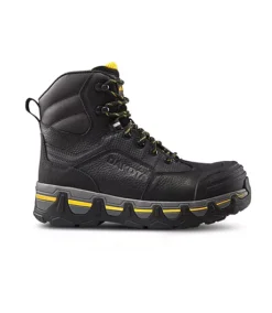 Men's 6 Inch Composite Toe Steel Plate 6550 T-Max Insulated Work Boots - Black