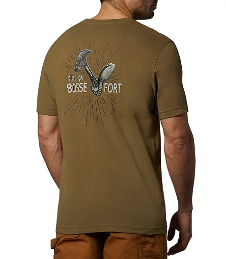 Men's Icitte, Ça Bosse Fort T-Shirt 3 Men's Icitte, Ça Bosse Fort T-Shirt