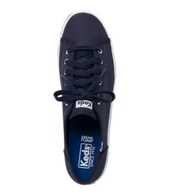 Keds Women's Kickstart Core Canvas Shoes - ONLINE ONLY -Clothing Store 303410 WF54685 PROD 3 NAVY