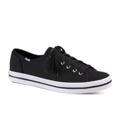 Keds Women's Kickstart Core Canvas Shoes - ONLINE ONLY -Clothing Store 303416 WF54684 PROD 1 BLACK
