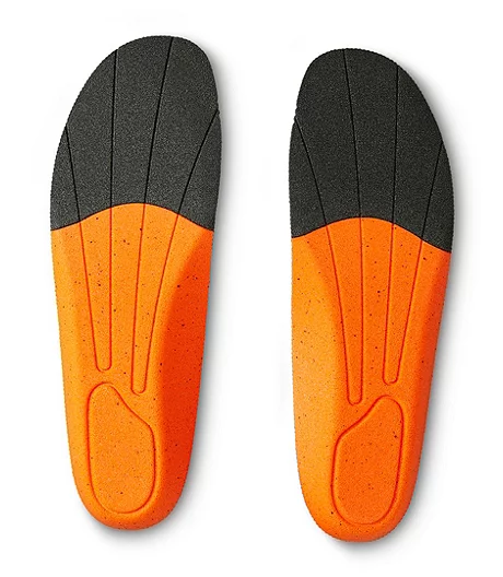 Men's Breathable Ultra Work Insoles - Orange 4 Men's Breathable Ultra Work Insoles - Orange - Image 2