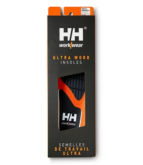 Men's Breathable Ultra Work Insoles - Orange 3 Men's Breathable Ultra Work Insoles - Orange