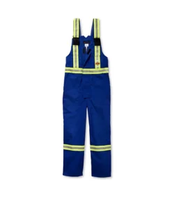 Men's Flame Resistant Striped Bib Overall 7 Men's Flame Resistant Striped Bib Overall -Clothing Store 30572 41679 PROD 3 ROBLUE