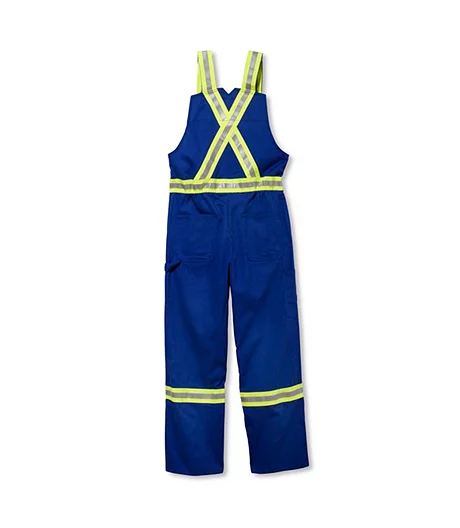 Men's Flame Resistant Striped Bib Overall 6 Men's Flame Resistant Striped Bib Overall - Image 4