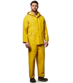 Men's 3-Pack Light Industrial Rain Suit