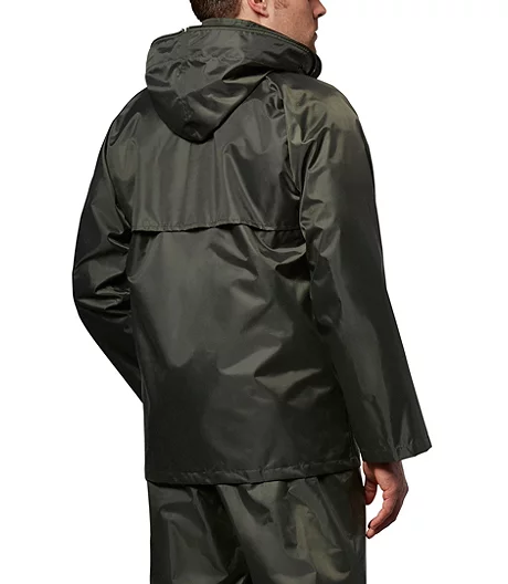 Pioneer Men's 420D Tree Planter Lightweight & Waterproof Jacket - Green 3 Pioneer Men's 420D Tree Planter Lightweight & Waterproof Jacket - Green