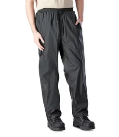 Viking Men's Windigo Waterproof And Windproof Packable Rain Pant - Charcoal
