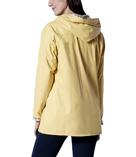 Women's Thermal Slicks Lined Rain Slicker Jacket 3 Women's Thermal Slicks Lined Rain Slicker Jacket