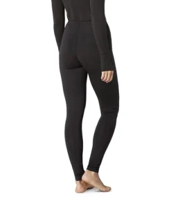 Women's Microfibre Thermal Pants - Black
