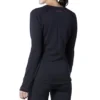 Women's T-Max Heat Grid Crew Neck Long Sleeve Fleece Top - Black 2 Women's T-Max Heat Grid Crew Neck Long Sleeve Fleece Top - Black -Clothing Store 317221 6DUFWRFB L184C PROD 2 BLACK