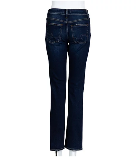 Women's Avery Curvy Fit High Rise Straight Leg Jeans - Dark Indigo 4 Women's Avery Curvy Fit High Rise Straight Leg Jeans - Dark Indigo - Image 2