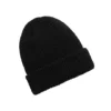 Unisex Basic Acrylic Ribbed Toque Hat - Black -Clothing Store 32037 990 01 PROD 1 BLACK