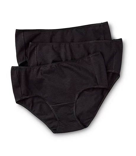 Women's 3-Pack Cotton Stretch Briefs 5 Women's 3-Pack Cotton Stretch Briefs - Image 3