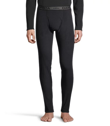 Men's Driwear Thermal Fleece Pants - Black 3 Men's Driwear Thermal Fleece Pants - Black