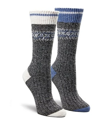 Women's 2 Pack Quad Comfort Outdoor Casual Collegiate Crew Socks 3 Women's 2 Pack Quad Comfort Outdoor Casual Collegiate Crew Socks