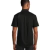 Men's Snap Front Stretch Poly Cotton Short Sleeve Work Shirt -Clothing Store 325227 1AABDWS 1976 PROD 2 BLACK