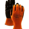 Men's Hi-Vis Polyester Gloves With Crinkle Latex Palm 6 Pack - ONLINE ONLY -Clothing Store 330164 397X6 PROD 1 BLKORG