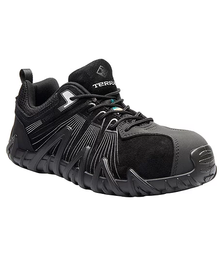 Terra Men's Spider X Composite Toe Composite Plate ESR Althletic Safety Shoes - ONLINE ONLY 5 Terra Men's Spider X Composite Toe Composite Plate ESR Althletic Safety Shoes - ONLINE ONLY - Image 3
