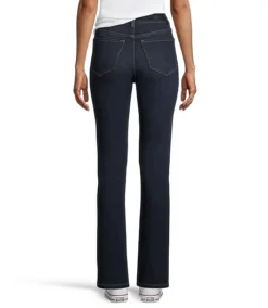 Women's High Rise Bootcut Jeans - Dark Indigo