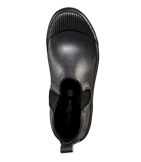 Women's Splash Waterproof Slip On Rain Boots - Black 5 Women's Splash Waterproof Slip On Rain Boots - Black - Image 3