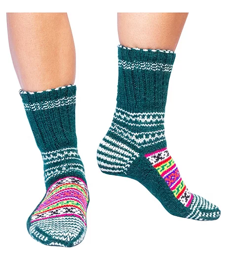 Unisex Handmade Cozy Himalayan Socks - ONLINE ONLY 4 Unisex Handmade Cozy Himalayan Socks - ONLINE ONLY - Image 2